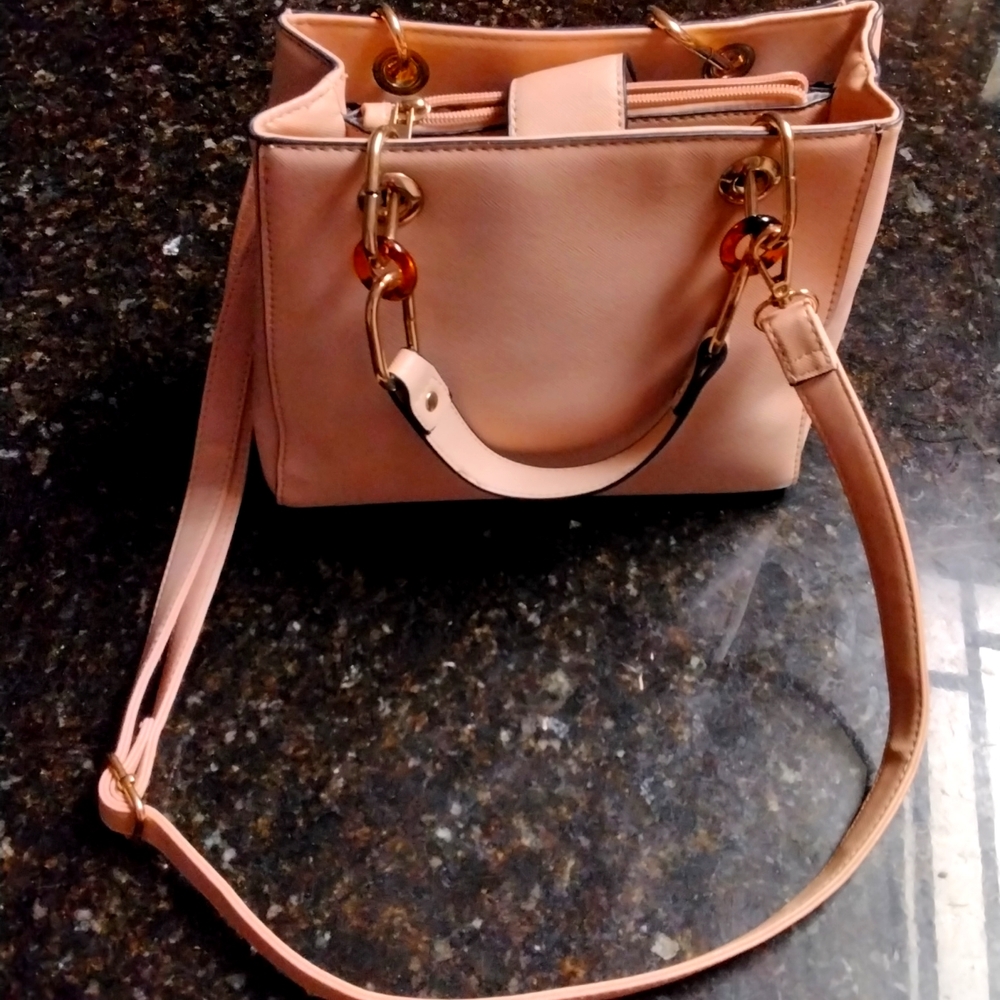 P5- CATO Blush/Light Pink Crossbody Purse - Picture 2 of 11
